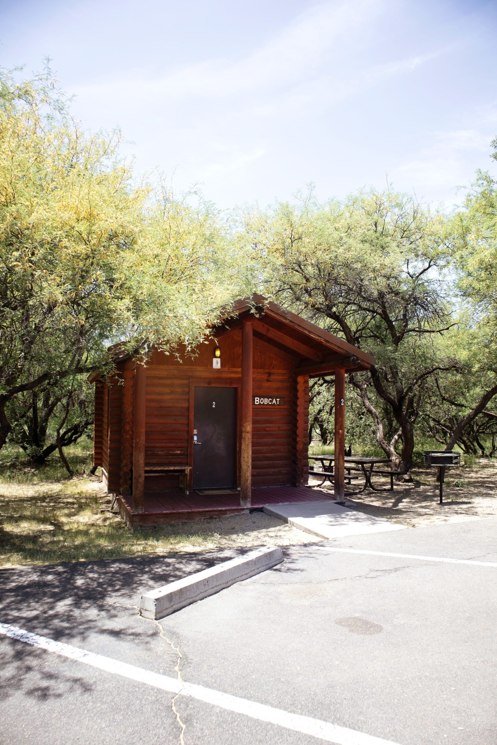 Staying at Dead Horse Ranch State Park - Bobcat Cabin at Dead Horse Ranch State Park